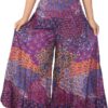 Lannaclothesdesign Palazzo Pants for Women Wide Leg Boho Harem Yoga Pants S M L XL Sizes