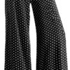 Arolina Women's Stretchy Wide Leg Palazzo Lounge Pants Casual Comfy High Waist Palazzo Pants