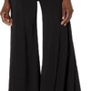Star Vixen Women's Stretch Ity Knit Wide-Leg Palazzo Pant
