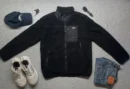 Men skechers fleece jacket thrift