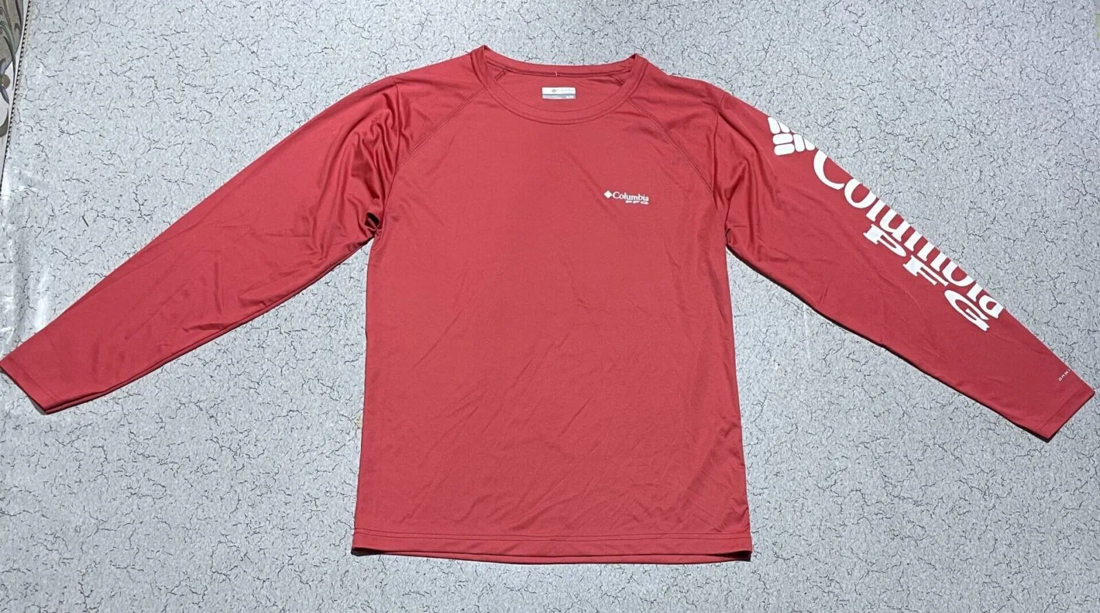 Columbia PFG Terminal Tackle Hoodie SIZE XL RED