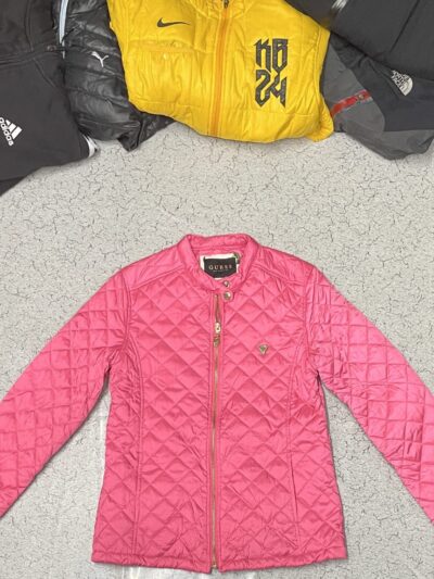 Women guess los angeles puffer jacket thrift