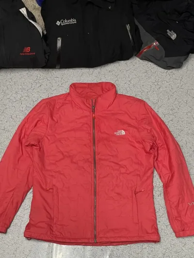 The north face puffer jacket thrift store