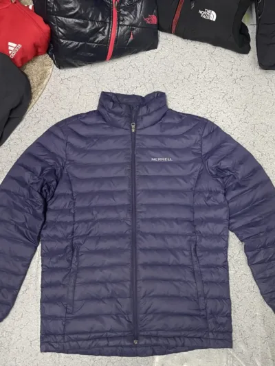 Merrell puffer jacket thrift store