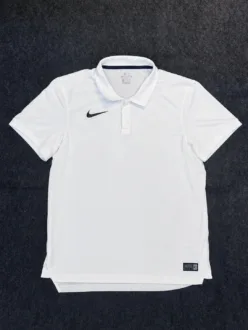 Nike Dri-FIT Men’s White Performance Polo TShirt | L